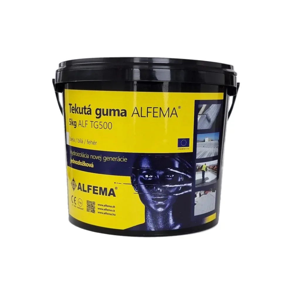 Tekutá guma ALFEMA TG500 bílá 5 kg