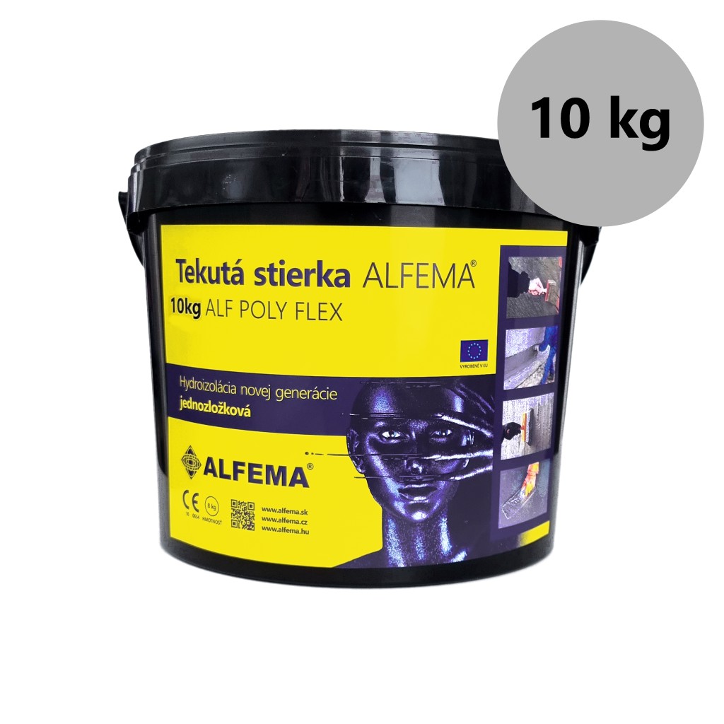 ALF POLY FLEX Krystalická hydroizolační stěrka 10kg proti tlakové a spodní vodě