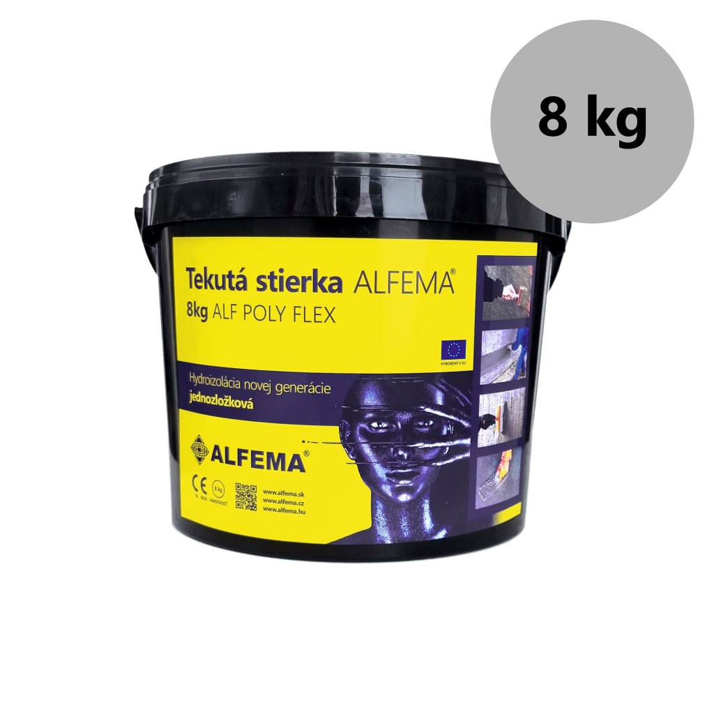 ALF POLY FLEX Krystalická hydroizolační stěrka 8kg proti tlakové a spodní vodě