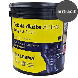 Tekutá dlažba ALF BL100 antracitová 20 kg