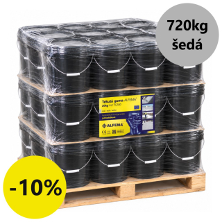 Tekutá guma ALFEMA TG500 šedá 36x20 kg